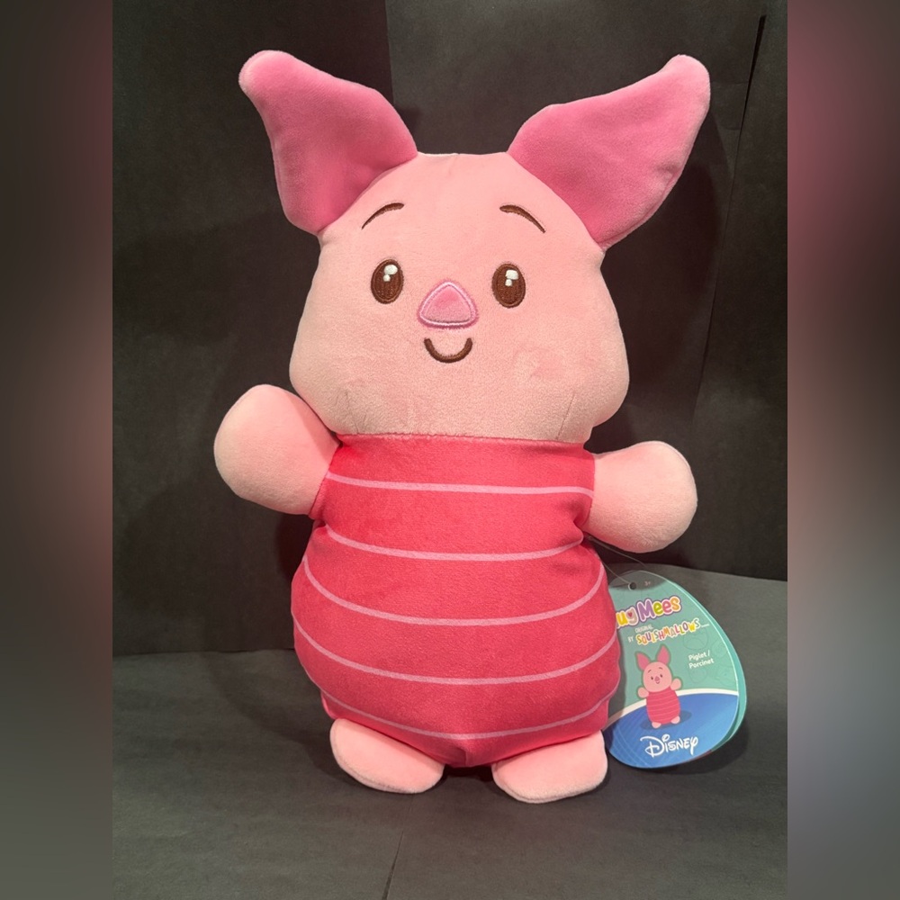 Disney Winnie the Pooh Piglet HugMee 10 Inch Squishmallow NWT